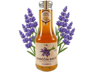 Babiččin bylinný sirup - Levandule 500ml